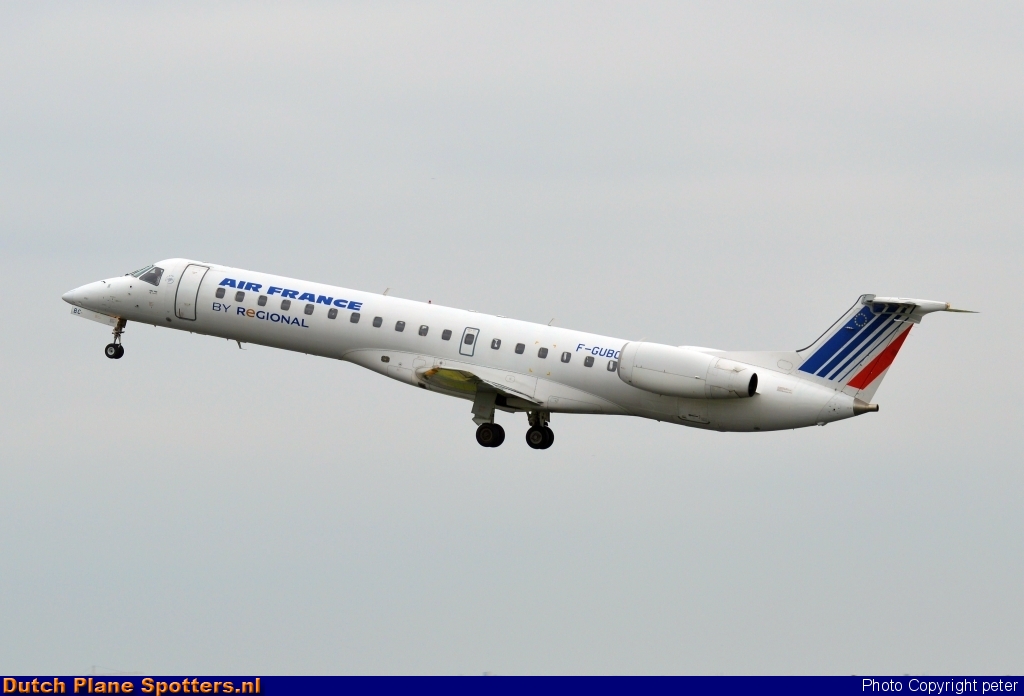 F-GUBC Embraer 145 Régional (Air France) by peter