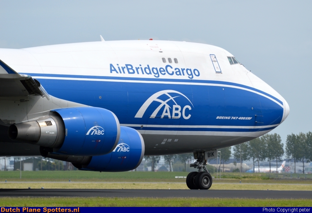 VP-BIK Boeing 747-400 AirBridgeCargo by peter