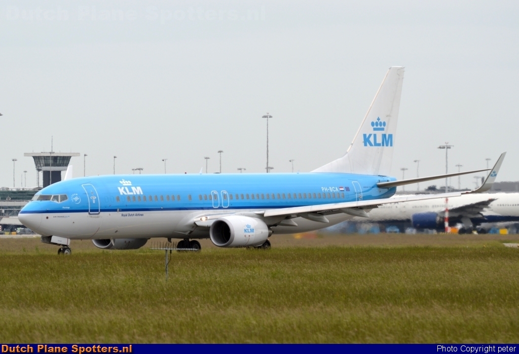PH-BCA Boeing 737-800 KLM Royal Dutch Airlines by peter