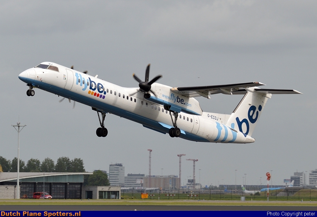 G-ECOJ Bombardier Dash 8-Q400 Flybe by peter