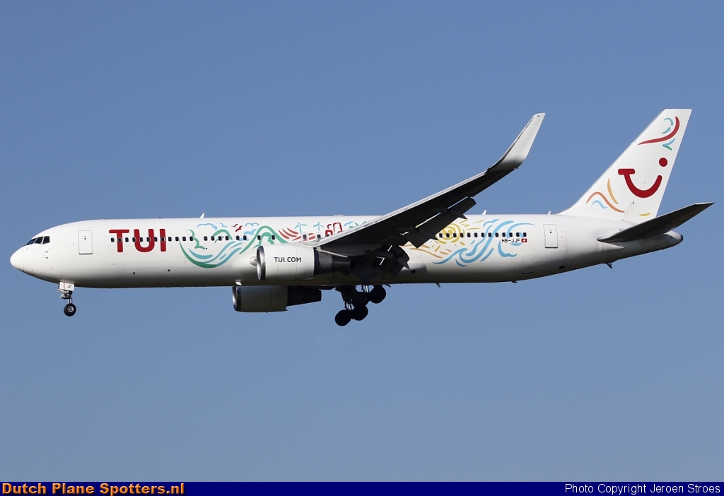 HB-JJF Boeing 767-300 TUI Airlines Netherlands by Jeroen Stroes