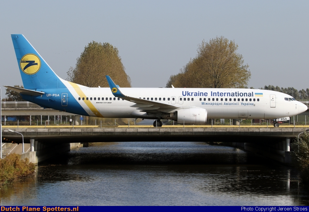 UR-PSA Boeing 737-800 Ukraine International Airlines by Jeroen Stroes