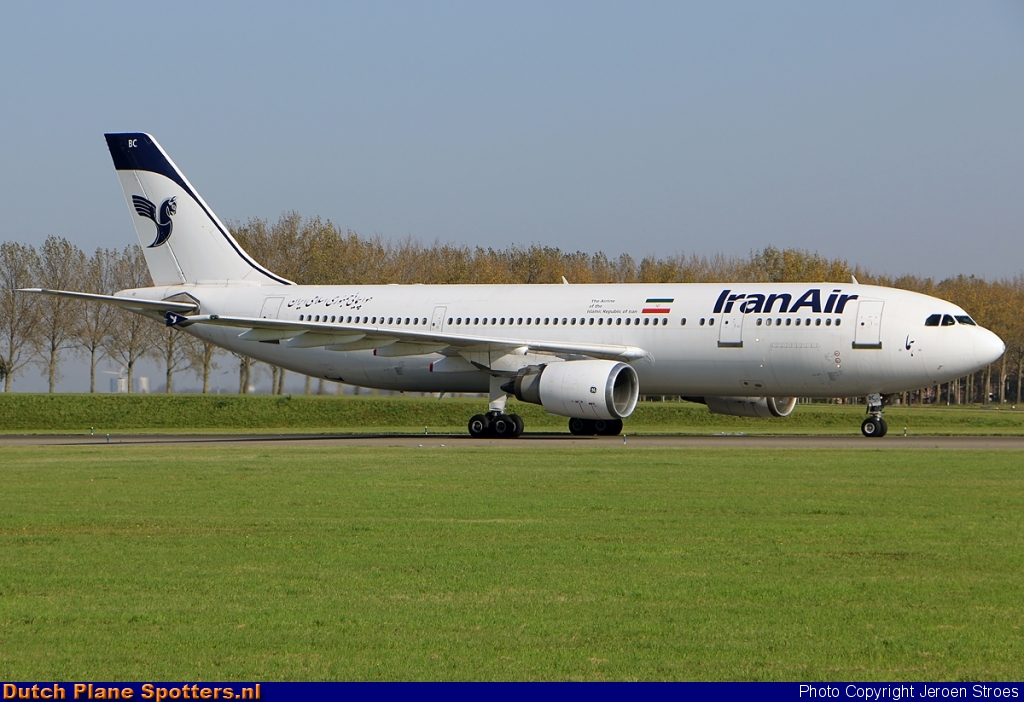 EP-IBC Airbus A300 Iran Air by Jeroen Stroes