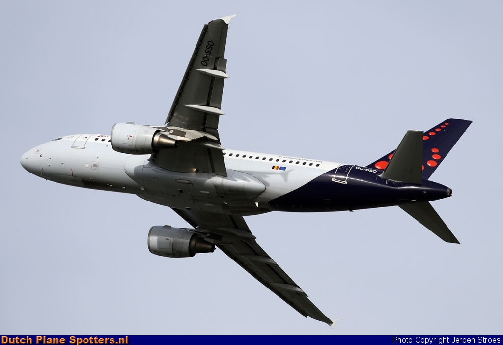 OO-SSO Airbus A319 Brussels Airlines by Jeroen Stroes