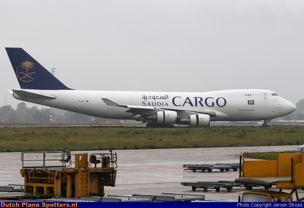 TC-ACR Boeing 747-400 ACT Airlines (Saudi Arabian Cargo) by Jeroen Stroes