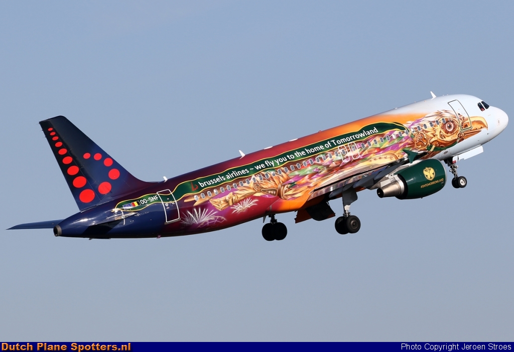 OO-SNF Airbus A320 Brussels Airlines by Jeroen Stroes