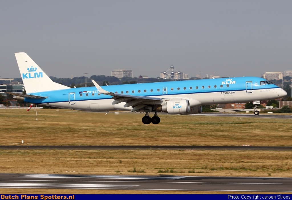 PH-EZZ Embraer 190 KLM Cityhopper by Jeroen Stroes