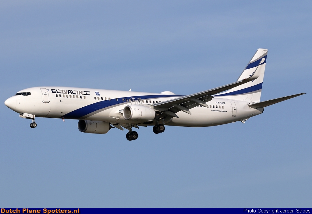 4X-EHF Boeing 737-900 El Al Israel Airlines by Jeroen Stroes