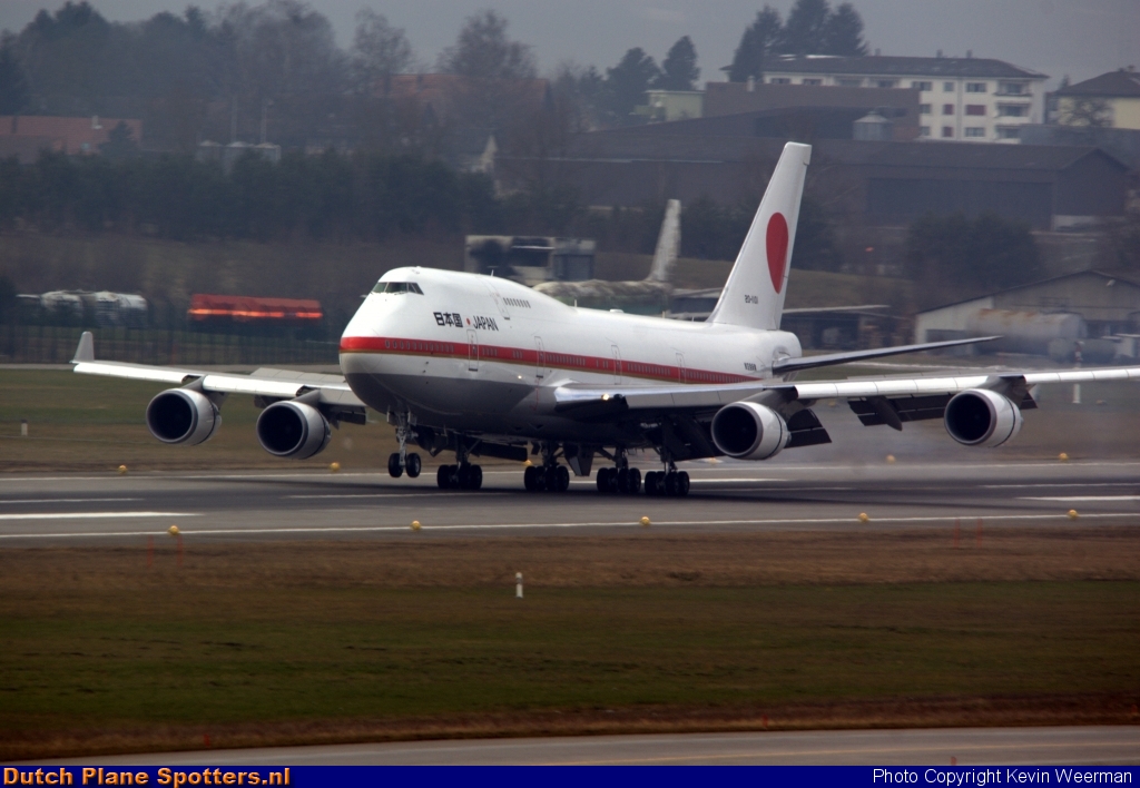 20-1101 Boeing 747-400 Japan - Government by Kevin Weerman