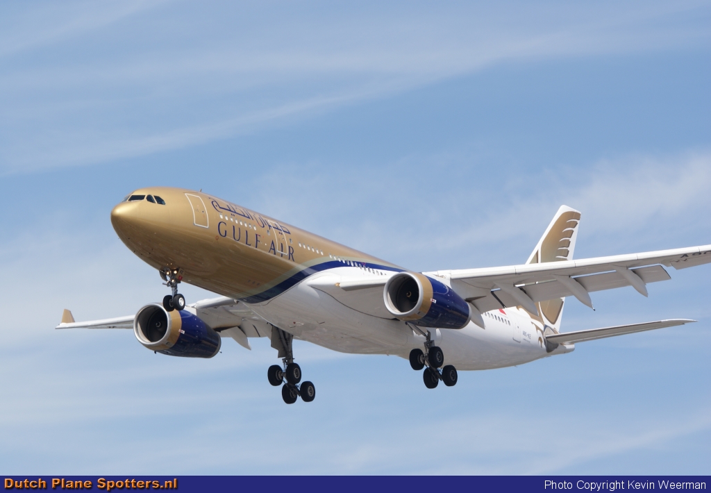 A9C-XE Airbus A330-200 Gulf Air by Kevin Weerman
