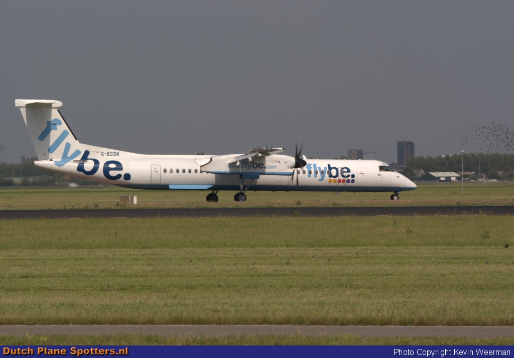 G-ECOK Bombardier Dash 8-Q400 Flybe by Kevin Weerman
