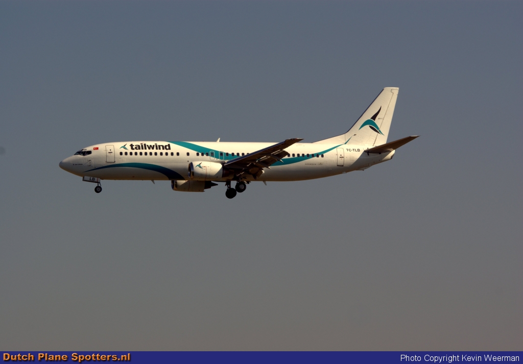TC-TLB Boeing 737-400 Tailwind Airlines by Kevin Weerman