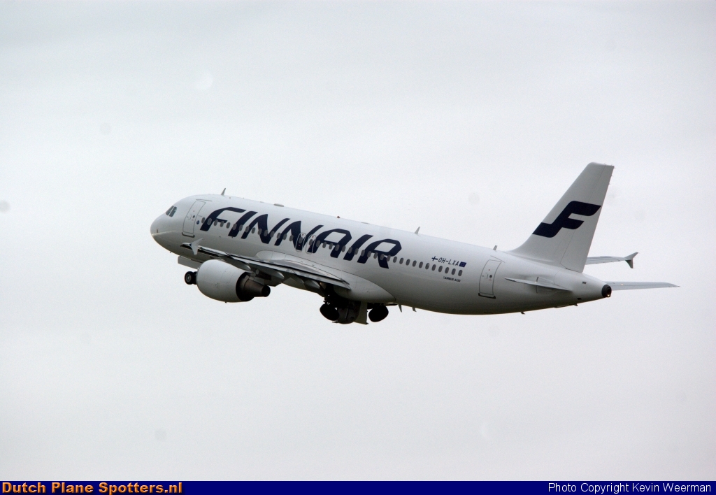 OH-LXA Airbus A320 Finnair by Kevin Weerman