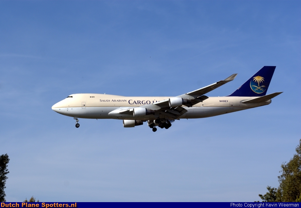 N491EV Boeing 747-400 Evergreen International Airlines (Saudi Arabian Cargo) by Kevin Weerman