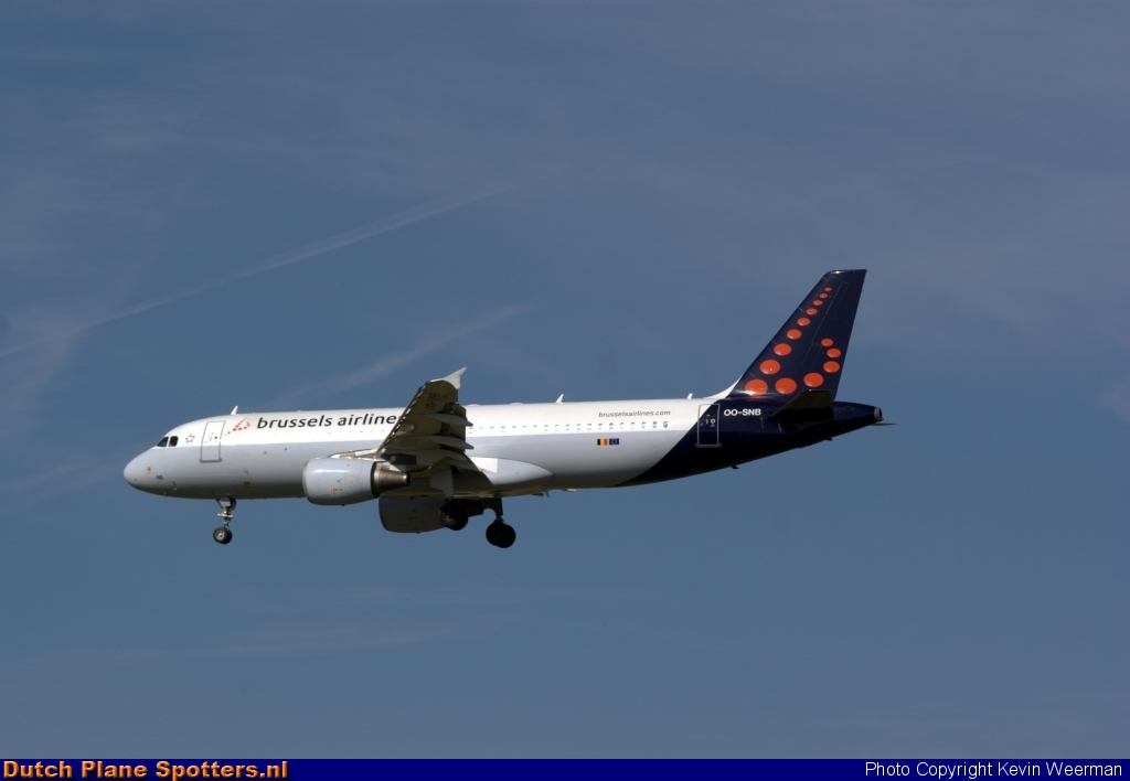 OO-SNB Airbus A320 Brussels Airlines by Kevin Weerman