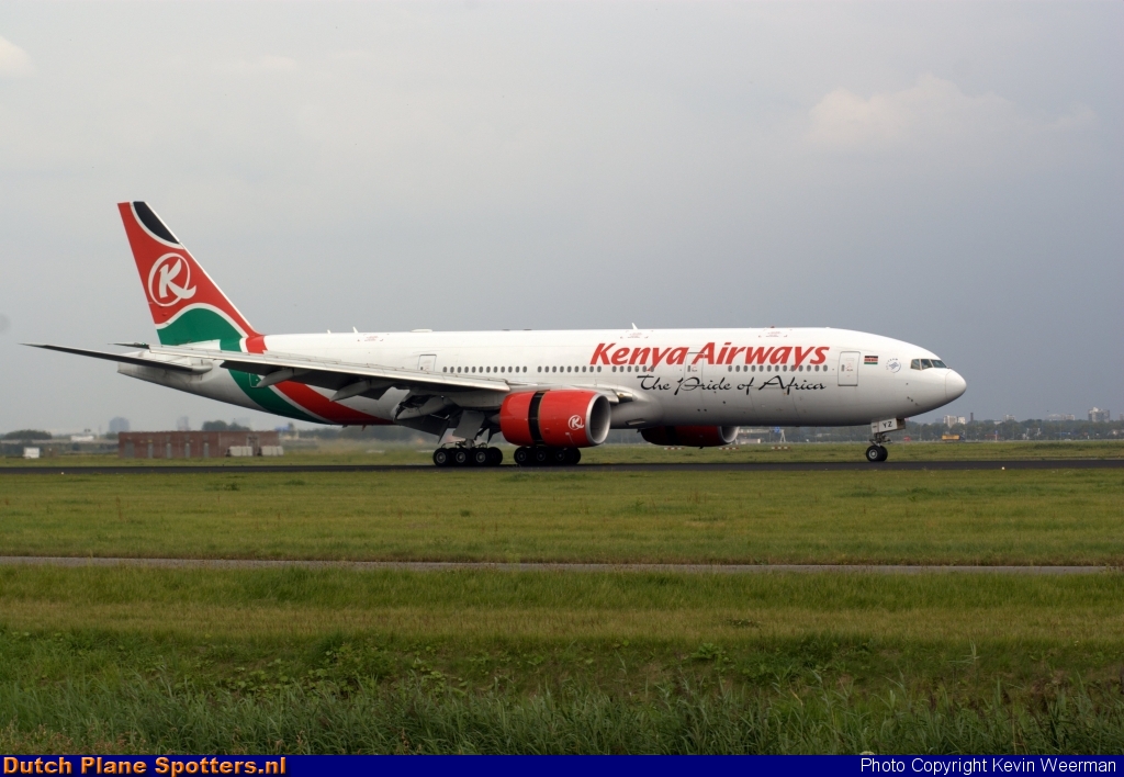 5Y-KYZ Boeing 777-200 Kenya Airways by Kevin Weerman