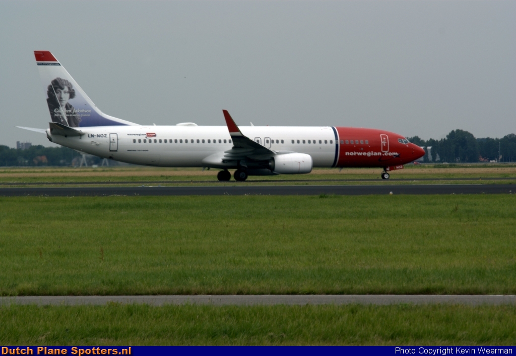 LN-NOZ Boeing 737-800 Norwegian Air Shuttle by Kevin Weerman