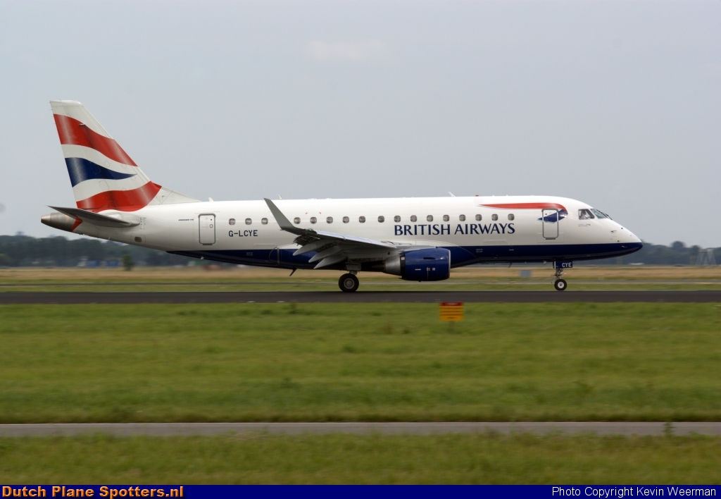 G-LCYE Embraer 170 BA CityFlyer (British Airways) by Kevin Weerman