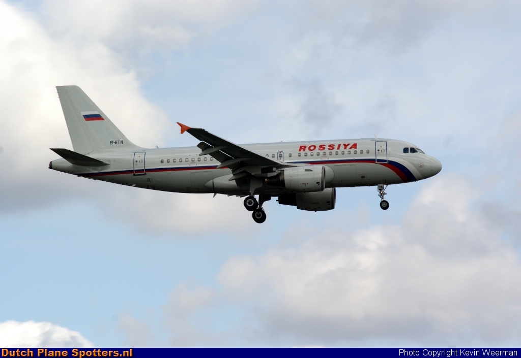 EI-ETN Airbus A319 Rossiya Airlines by Kevin Weerman