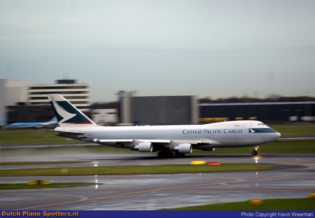 B-LIE Boeing 747-400 Cathay Pacific Cargo by Kevin Weerman