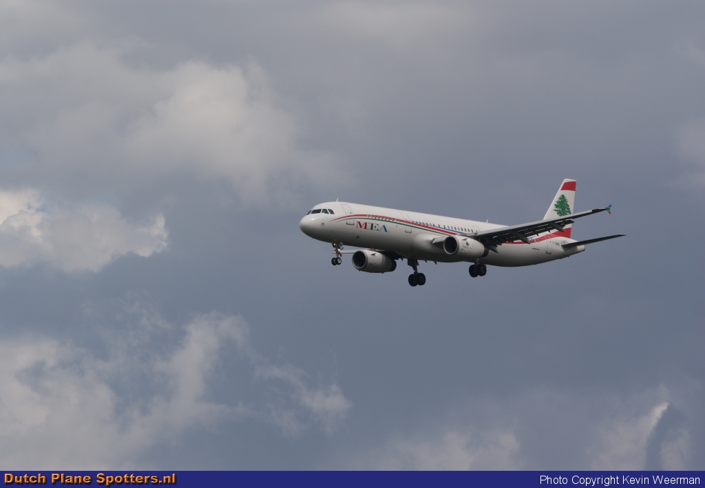 F-ORMG Airbus A321 Middle East Airlines (MEA) by Kevin Weerman