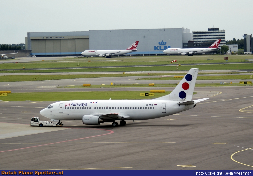 YU-AND Boeing 737-300 JAT Airways by Kevin Weerman
