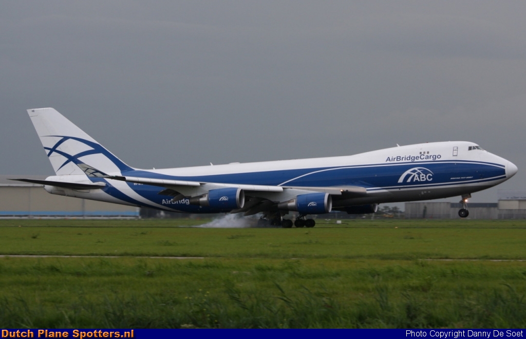 VQ-BHE Boeing 747-400 AirBridgeCargo by Danny De Soet