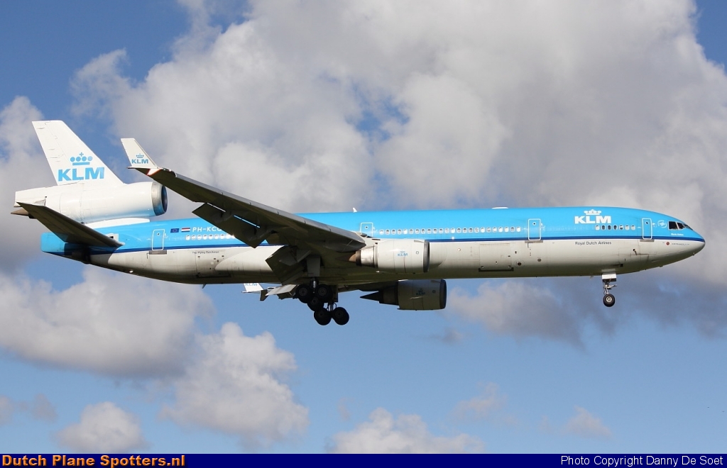 PH-KCG McDonnell Douglas MD-11 KLM Royal Dutch Airlines by Danny De Soet