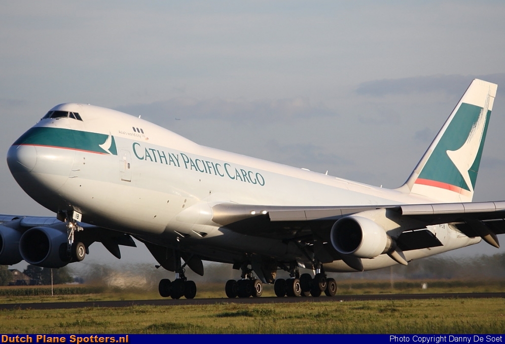 B-LIB Boeing 747-400 Cathay Pacific Cargo by Danny De Soet