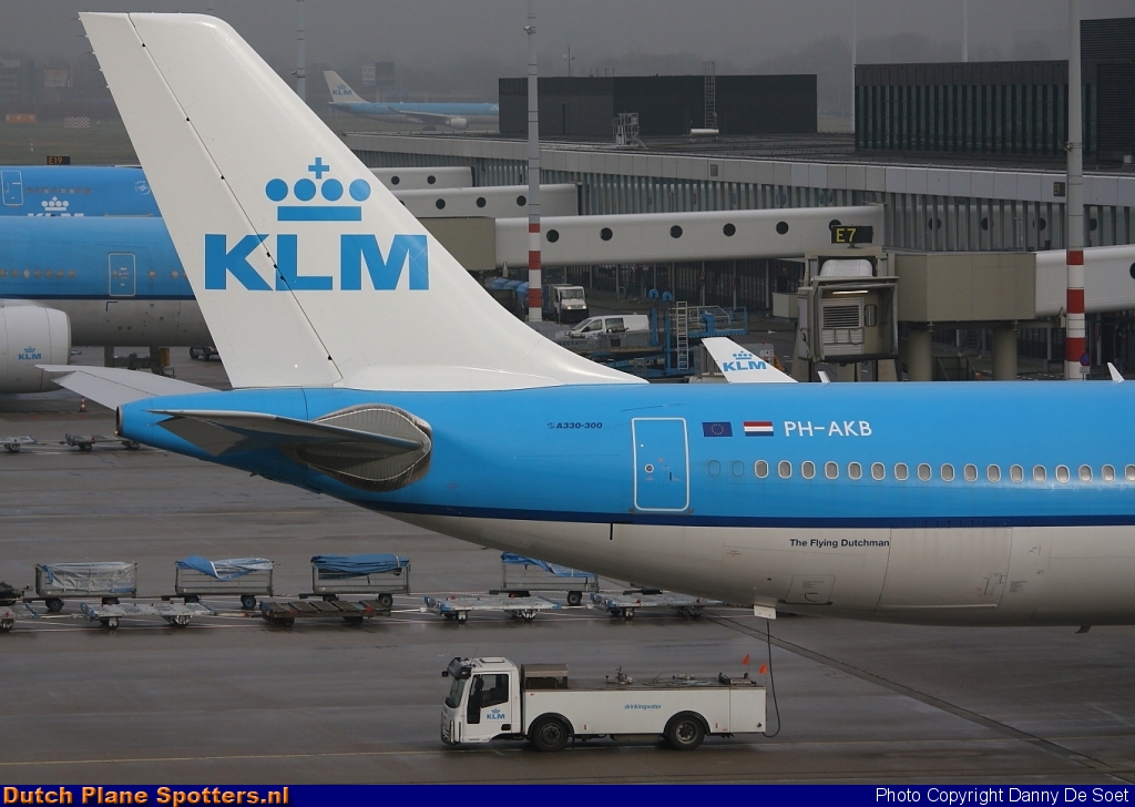 PH-AKB Airbus A330-300 KLM Royal Dutch Airlines by Danny De Soet