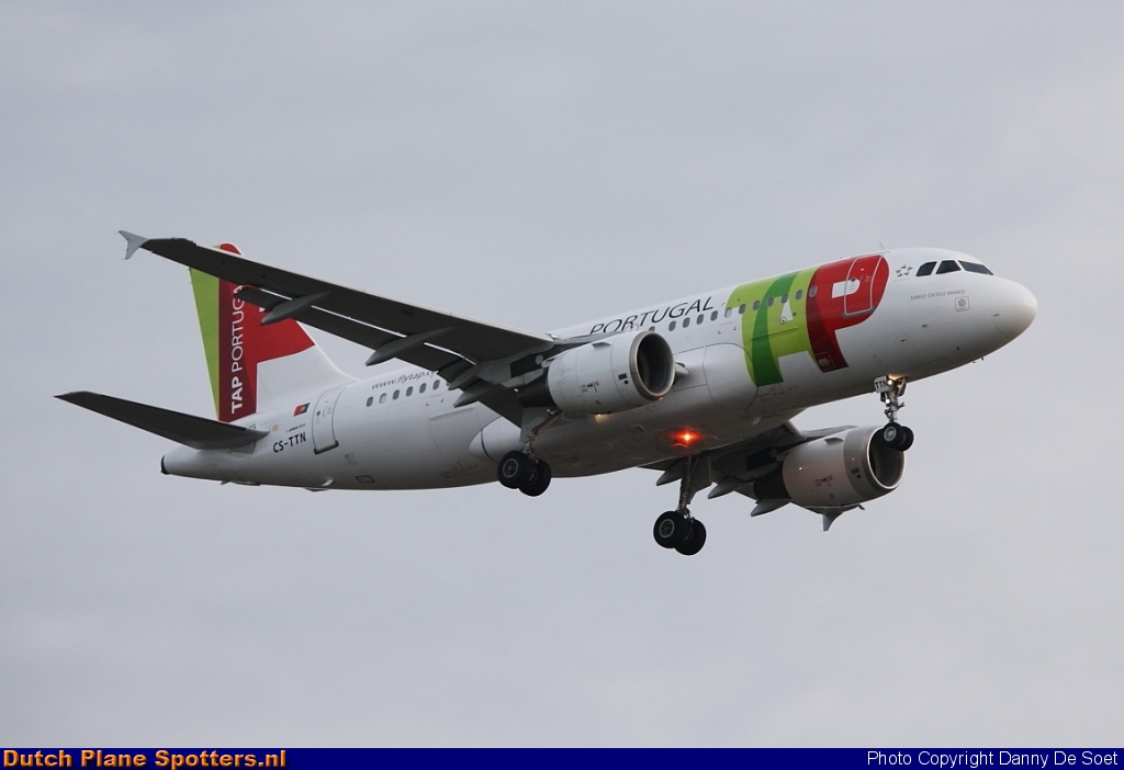 CS-TTN Airbus A319 TAP Air Portugal by Danny De Soet