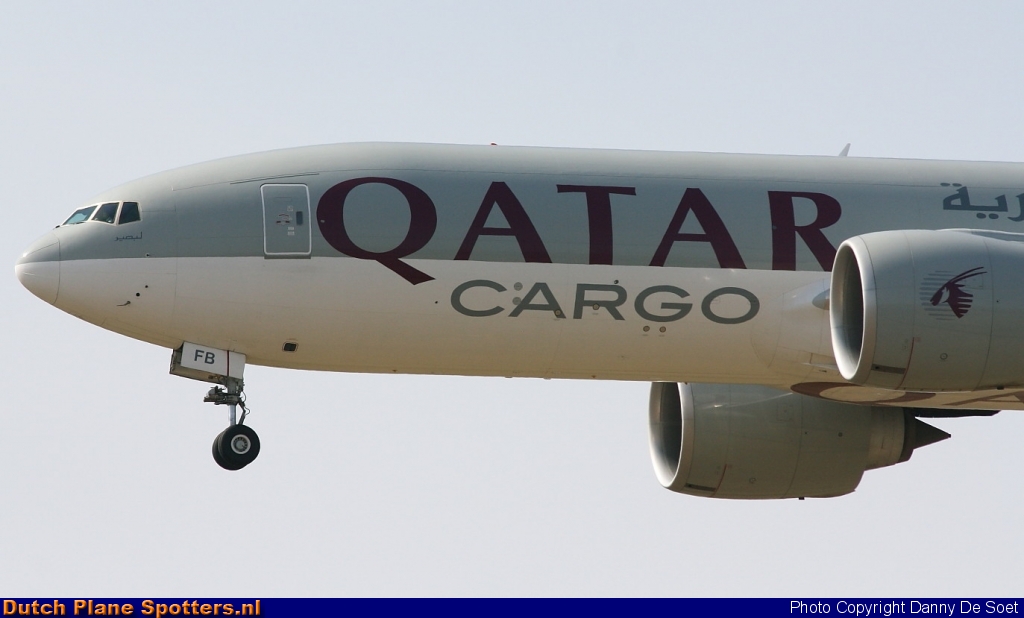 A7-BFB Boeing 777-F Qatar Airways Cargo by Danny De Soet