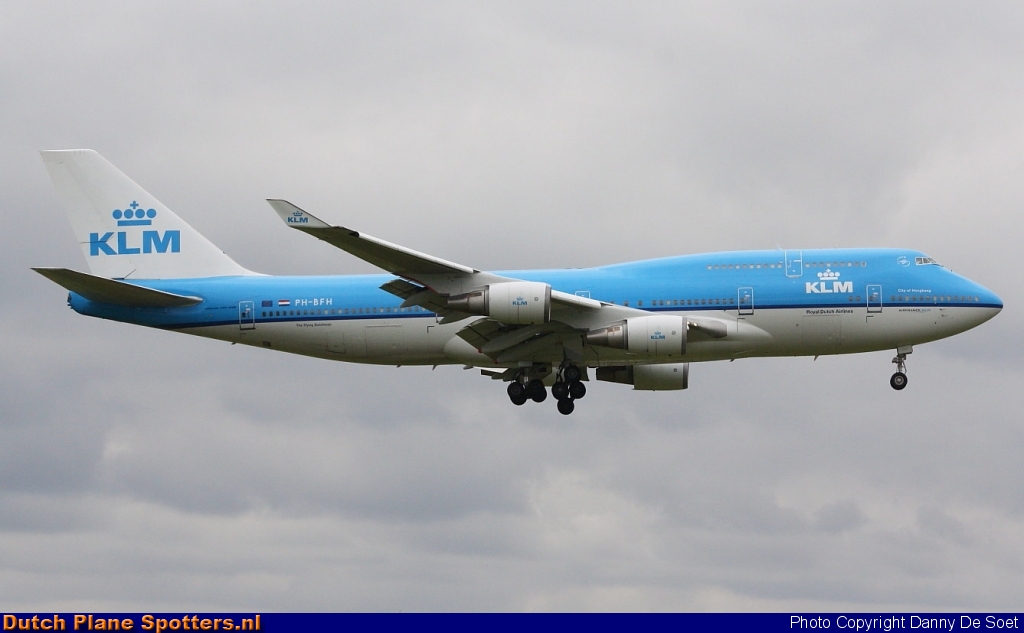 PH-BFH Boeing 747-400 KLM Royal Dutch Airlines by Danny De Soet