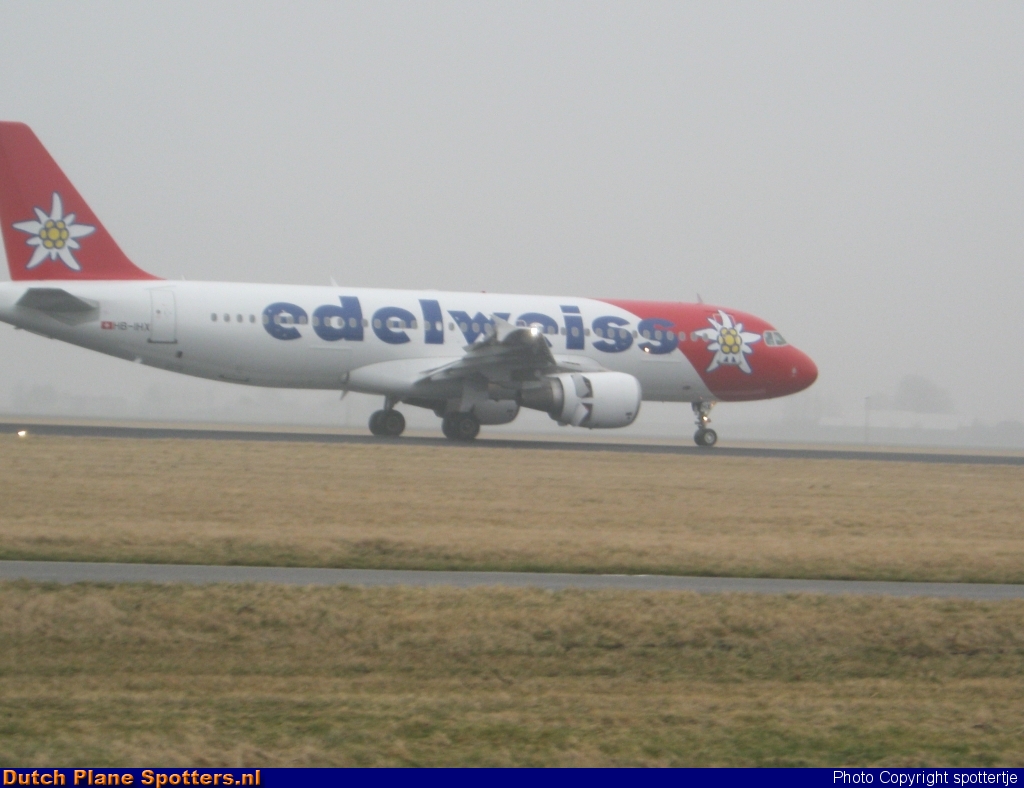 HB-IHX Airbus A320 Edelweiss Air by spottertje