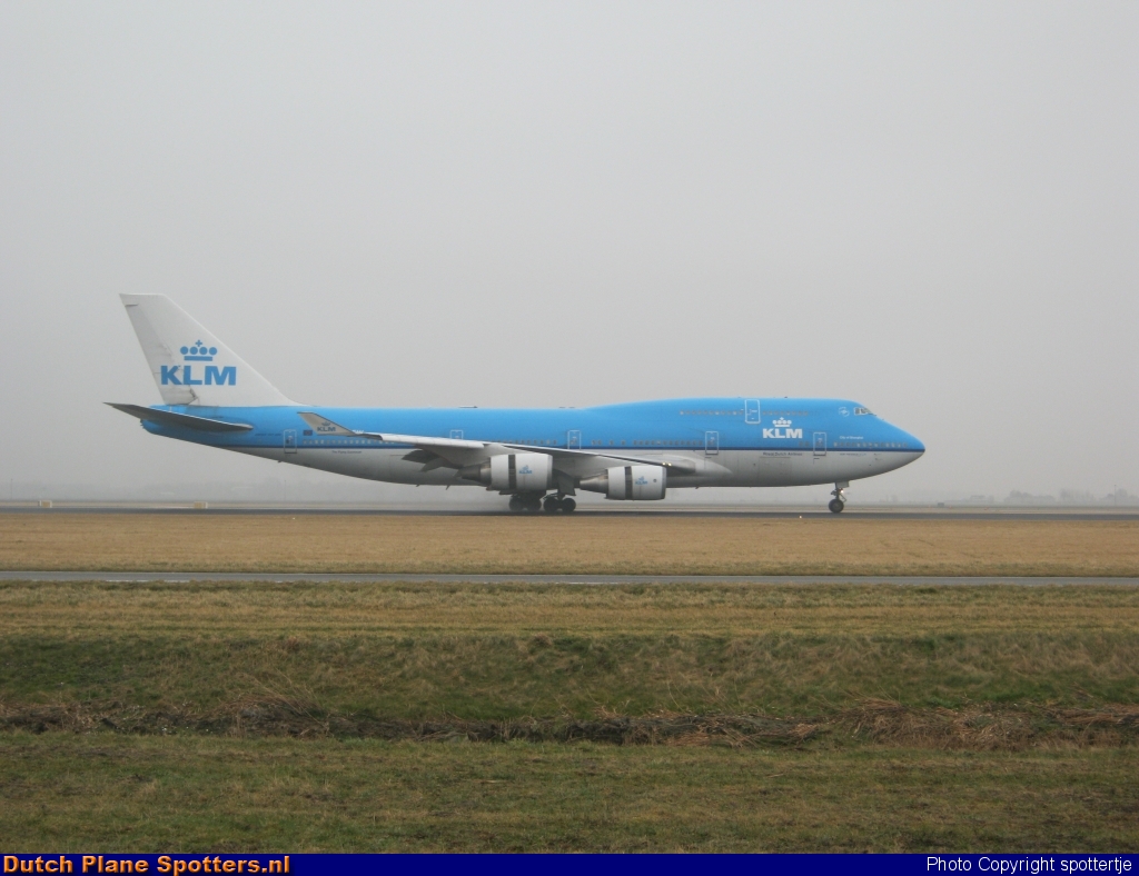  Boeing 747-400 KLM Royal Dutch Airlines by spottertje
