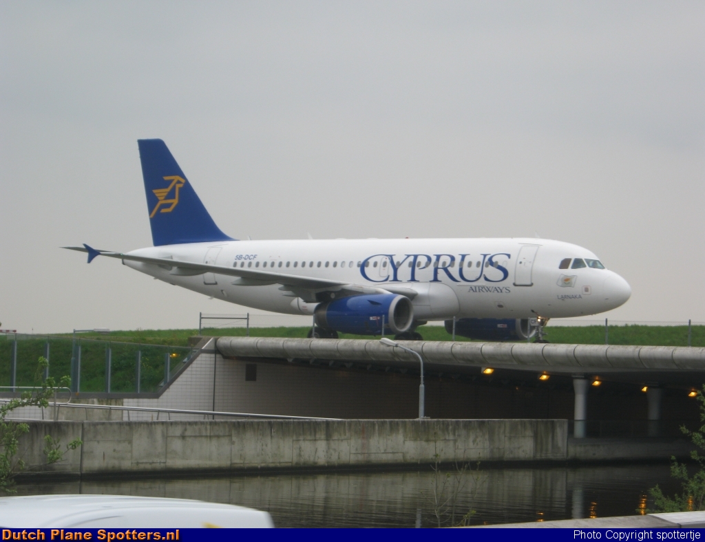 5B-DCF Airbus A319 Cyprus Airways by spottertje