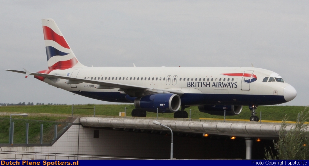 G-EUUK Airbus A320 British Airways by spottertje