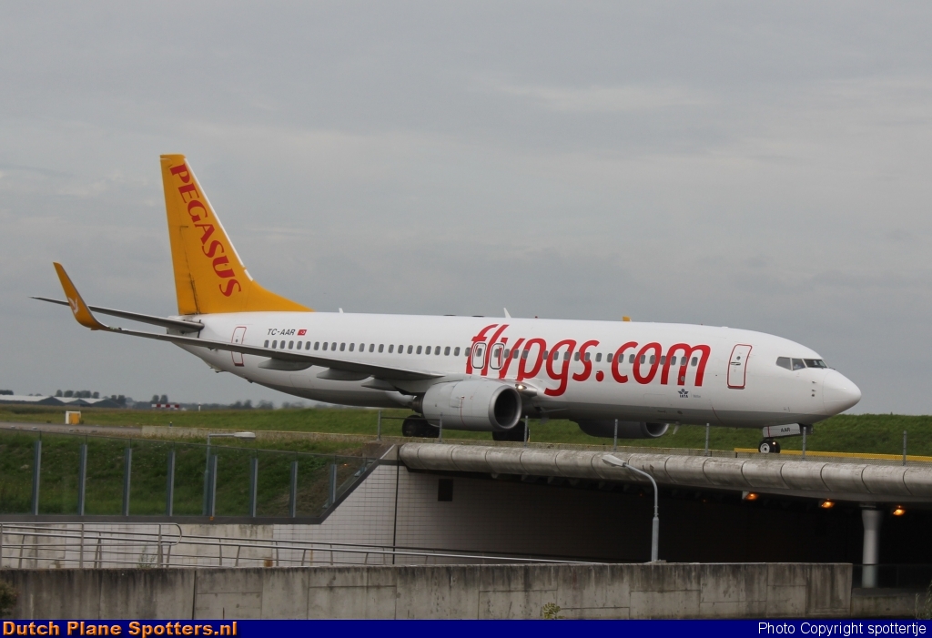 TC-AAR Boeing 737-800 Pegasus by spottertje
