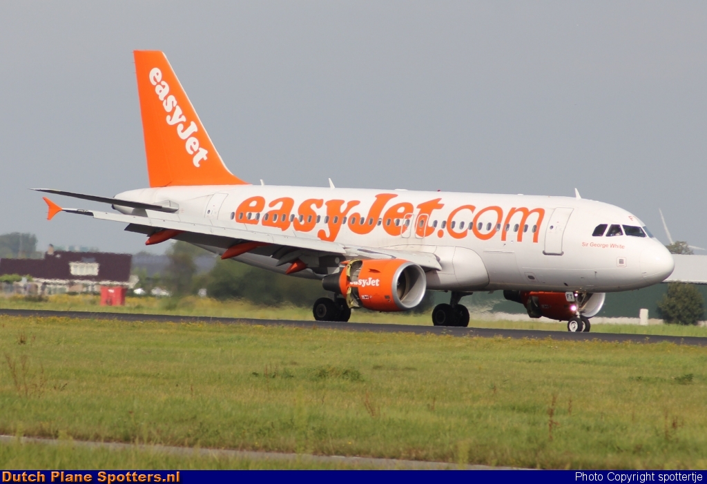 G-EZFT Airbus A319 easyJet by spottertje