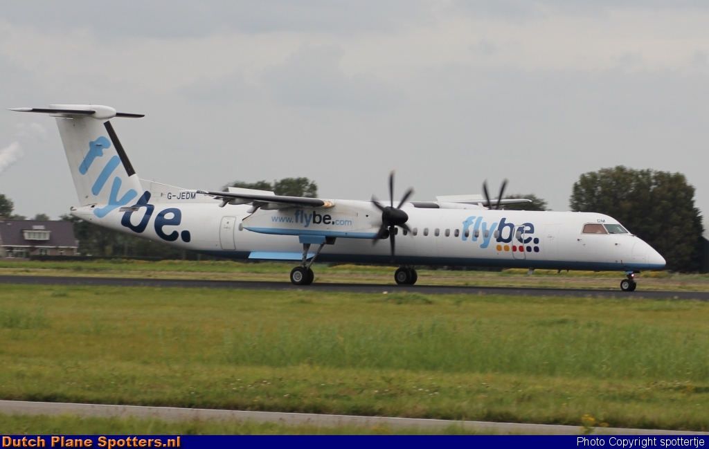 G-JEDM Bombardier Dash 8-Q400 Flybe by spottertje
