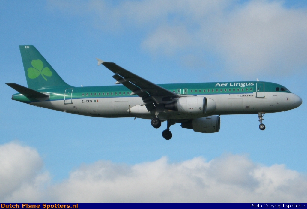 EI-DES Airbus A320 Aer Lingus by spottertje