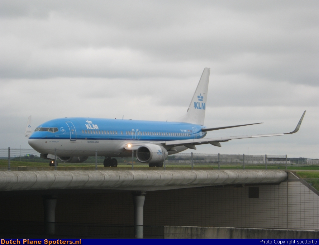 PH-BXC Boeing 737-800 KLM Royal Dutch Airlines by spottertje