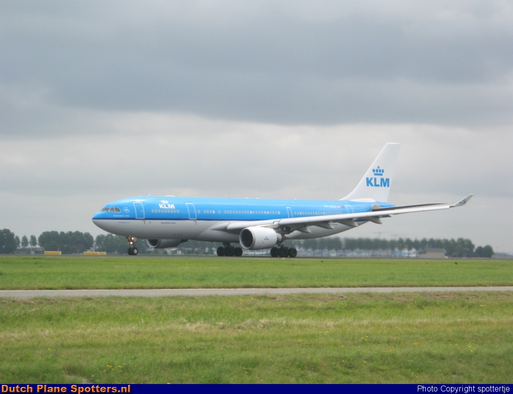 PH-AOD Airbus A330-200 KLM Royal Dutch Airlines by spottertje