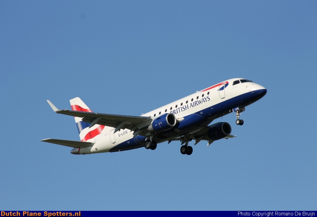 G-LCYE Embraer 170 BA CityFlyer (British Airways) by Romano De Bruijn