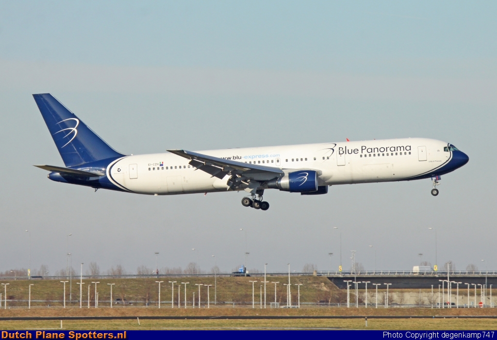 EI-CZH Boeing 767-300 Blue Panorama Airlines by Herman Degenkamp
