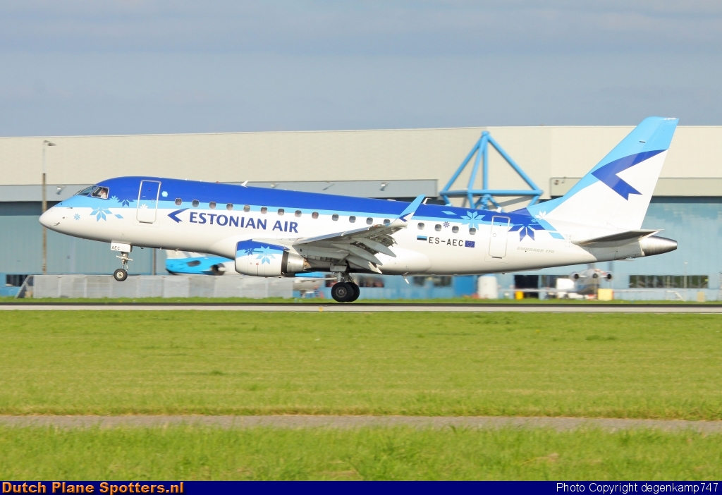 ES-AEC Embraer 170 Estonian Air by Herman Degenkamp