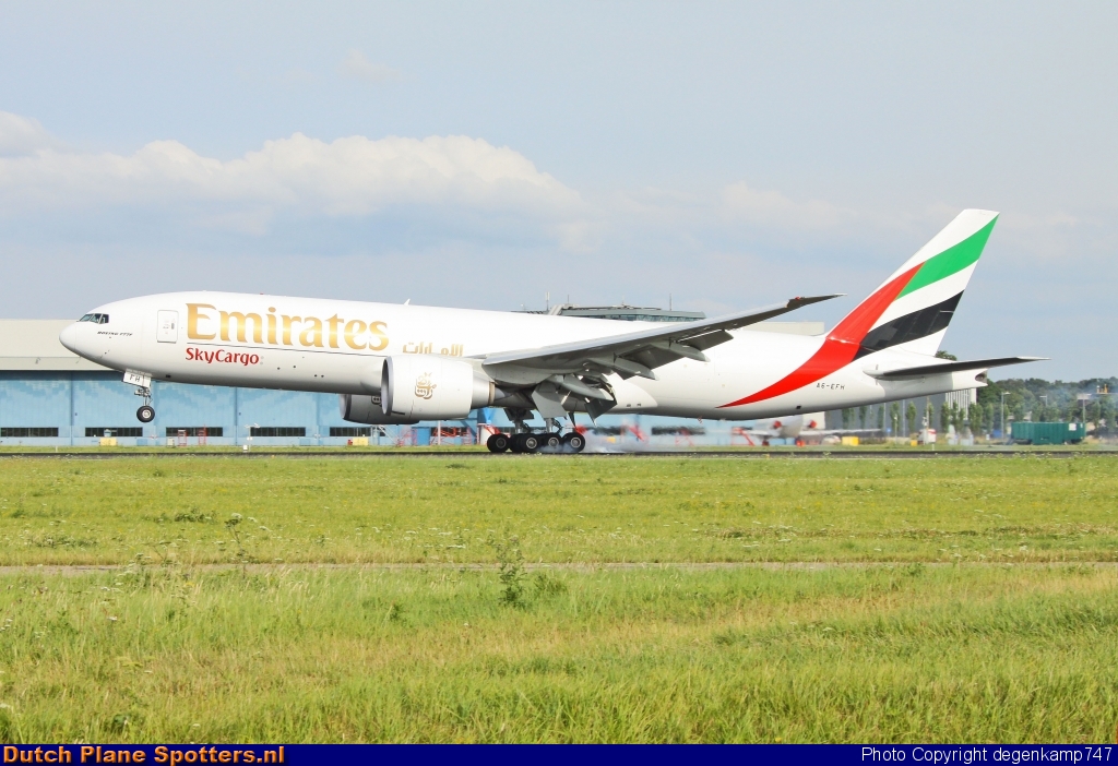 A6-EFH Boeing 777-F Emirates Sky Cargo by Herman Degenkamp