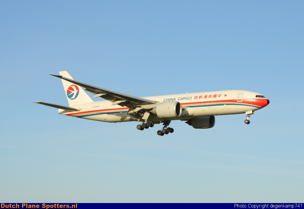 B-2079 Boeing 777-F China Cargo Airlines by Herman Degenkamp
