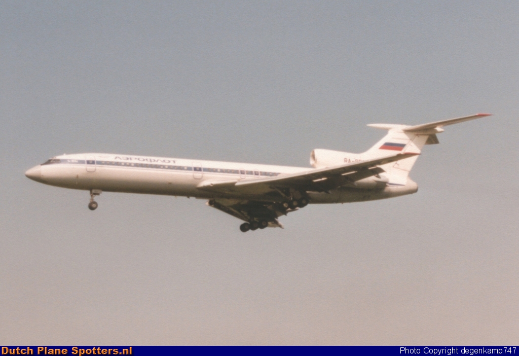 RA-85647 Tupolev Tu-154 Aeroflot - Russian Airlines by Herman Degenkamp