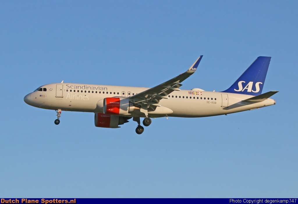 SE-ROB Airbus A320neo SAS Scandinavian Airlines by Herman Degenkamp